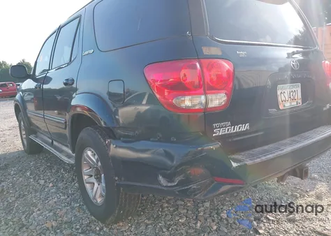 2005 Toyota Sequoia Limited V8 z USA, uszkodzony, nr VIN 5TDZT38A15S252454